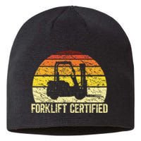 Forklift Certified Forklift Operator Lift Truck Driver Sustainable Beanie