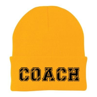 Football Coach Knit Cap Winter Beanie