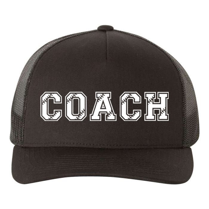 Football Coach Yupoong Adult 5-Panel Trucker Hat