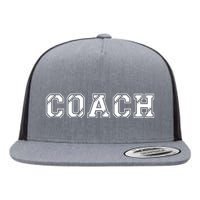 Football Coach Flat Bill Trucker Hat