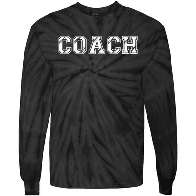 Football Coach Tie-Dye Long Sleeve Shirt