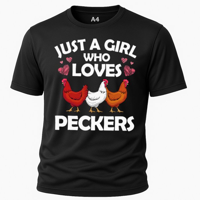 Funny Chicken For Women Chicken Farmer Flock Whisperer Cooling Performance Crew T-Shirt