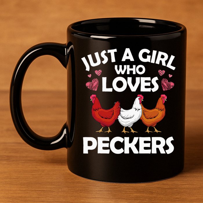 Funny Chicken For Women Chicken Farmer Flock Whisperer 11oz C Handle Ceramic Mug