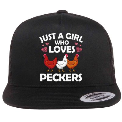 Funny Chicken For Women Chicken Farmer Flock Whisperer Flatbill Hat