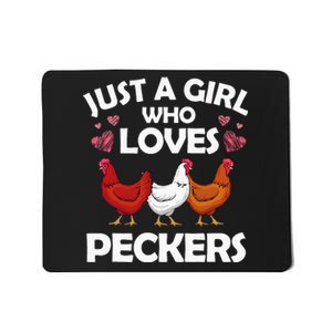 Funny Chicken For Women Chicken Farmer Flock Whisperer Mousepad