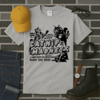 Funny Cat For Cat Mom Cat Dad Catnip Madness Cute Cat Tall T-Shirt