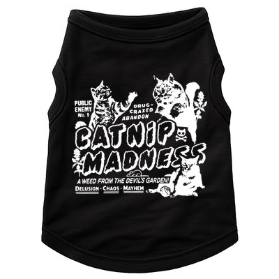 Funny Cat For Cat Mom Cat Dad Catnip Madness Cute Cat Doggie Tank