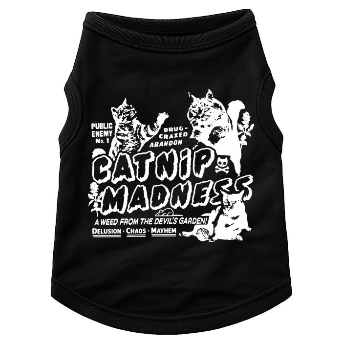 Funny Cat For Cat Mom Cat Dad Catnip Madness Cute Cat Doggie Tank