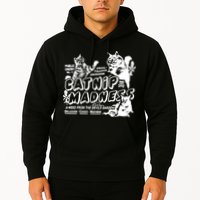 Funny Cat For Cat Mom Cat Dad Catnip Madness Cute Cat Hoodie