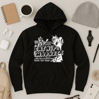 Funny Cat For Cat Mom Cat Dad Catnip Madness Cute Cat Hoodie
