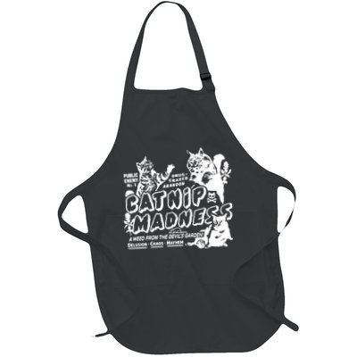 Funny Cat For Cat Mom Cat Dad Catnip Madness Cute Cat Apron