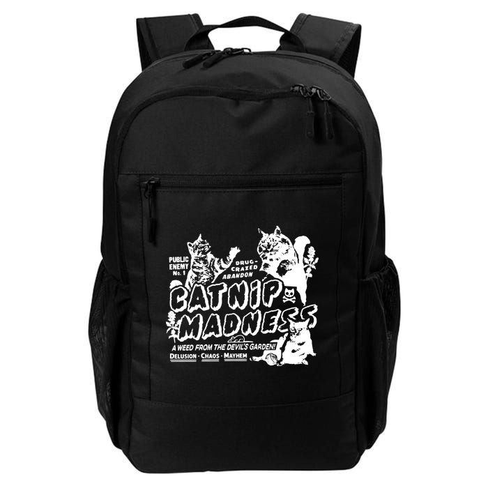Funny Cat For Cat Mom Cat Dad Catnip Madness Cute Cat Backpack