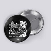 Funny Cat For Cat Mom Cat Dad Catnip Madness Cute Cat Button