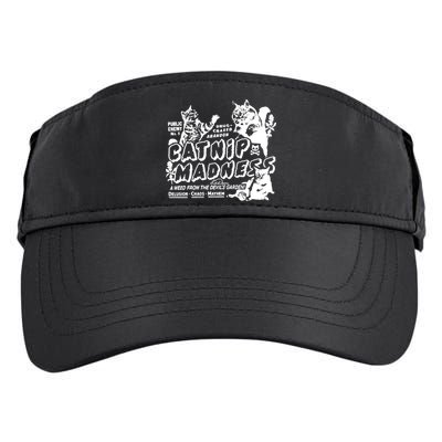 Funny Cat For Cat Mom Cat Dad Catnip Madness Cute Cat Adult Drive Performance Visor