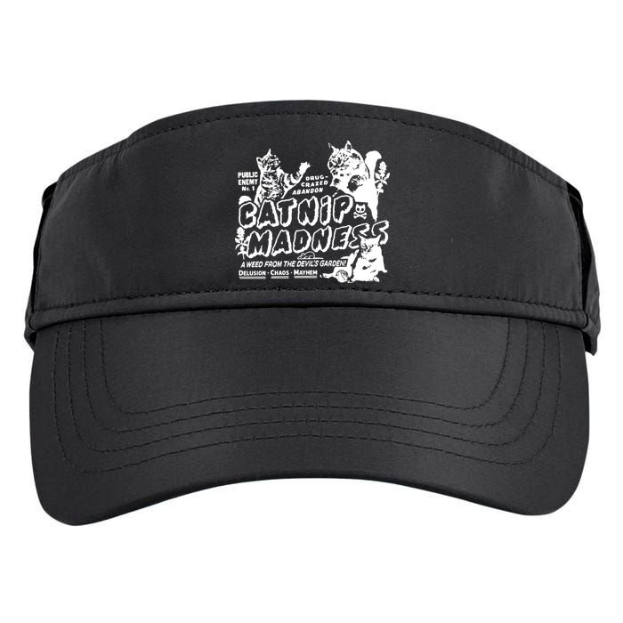 Funny Cat For Cat Mom Cat Dad Catnip Madness Cute Cat Adult Drive Performance Visor
