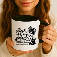 Funny Cat For Cat Mom Cat Dad Catnip Madness Cute Cat Mug