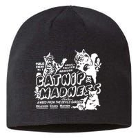 Funny Cat For Cat Mom Cat Dad Catnip Madness Cute Cat Sustainable Beanie