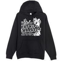 Funny Cat For Cat Mom Cat Dad Catnip Madness Cute Cat Premium Pullover Hoodie