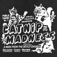 Funny Cat For Cat Mom Cat Dad Catnip Madness Cute Cat 25L Jumbo Tote