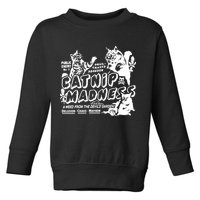 Funny Cat For Cat Mom Cat Dad Catnip Madness Cute Cat Toddler Sweatshirt