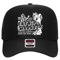 Funny Cat For Cat Mom Cat Dad Catnip Madness Cute Cat Trucker Hat