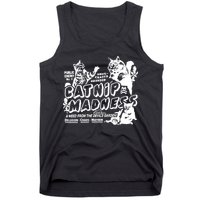 Funny Cat For Cat Mom Cat Dad Catnip Madness Cute Cat Tank Top