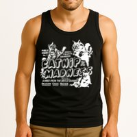 Funny Cat For Cat Mom Cat Dad Catnip Madness Cute Cat Tank Top