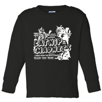 Funny Cat For Cat Mom Cat Dad Catnip Madness Cute Cat Toddler Long Sleeve Shirt