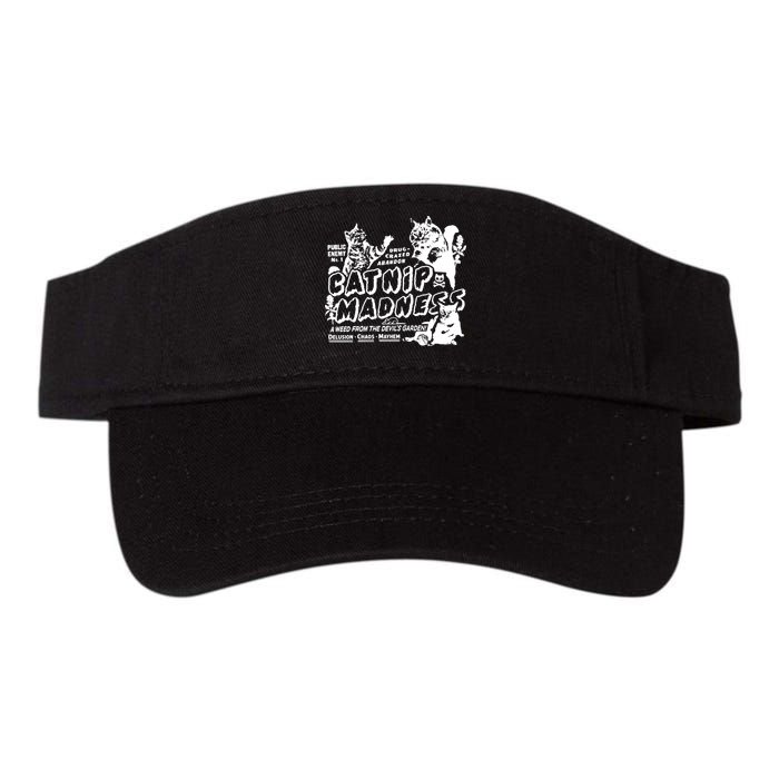 Funny Cat For Cat Mom Cat Dad Catnip Madness Cute Cat Visor