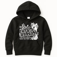 Funny Cat For Cat Mom Cat Dad Catnip Madness Cute Cat Kids Hoodie