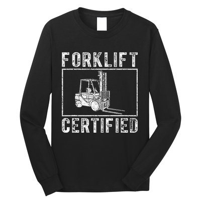 Forklift Certified Long Sleeve Shirt