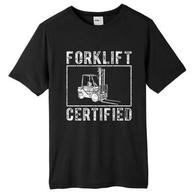 Forklift Certified Tall Fusion ChromaSoft Performance T-Shirt