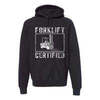 Forklift Certified Premium Hoodie