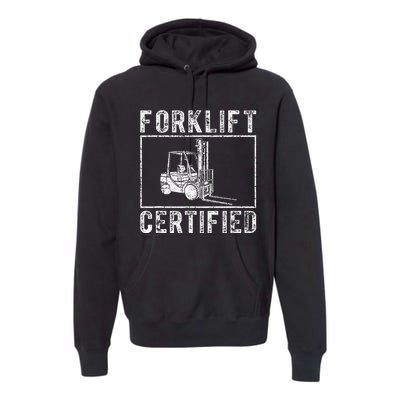 Forklift Certified Premium Hoodie