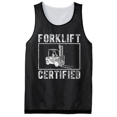 Forklift Certified Mesh Reversible Basketball Jersey Tank