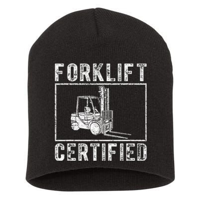 Forklift Certified Short Acrylic Beanie