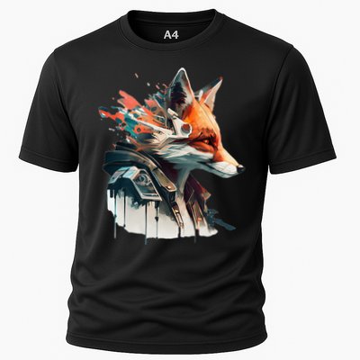 Fox Cunning Foxtail Fur funny animal lover Performance Shirt