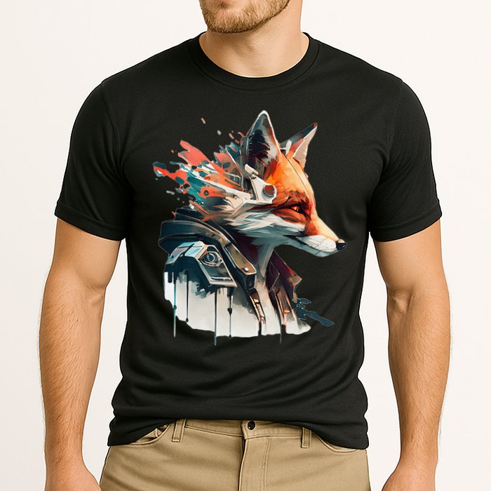 Fox Cunning Foxtail Fur funny animal lover Cooling Performance Crew T-Shirt