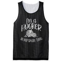 Funny Crochet Mesh Reversible Basketball Jersey Tank