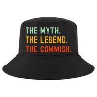 Funny Commish Fantasy Baseball Commissioner Sarcastic Cool Comfort Performance Bucket Hat