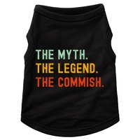 Funny Commish Fantasy Baseball Commissioner Sarcastic Doggie Tank