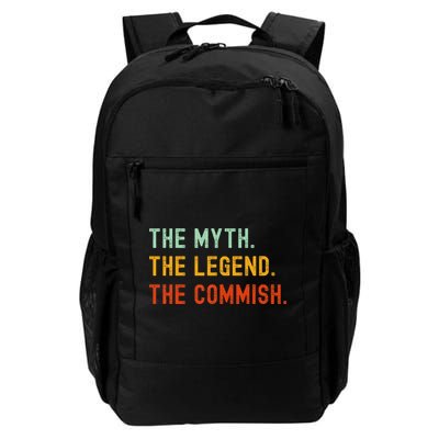 Funny Commish Fantasy Baseball Commissioner Sarcastic Backpack