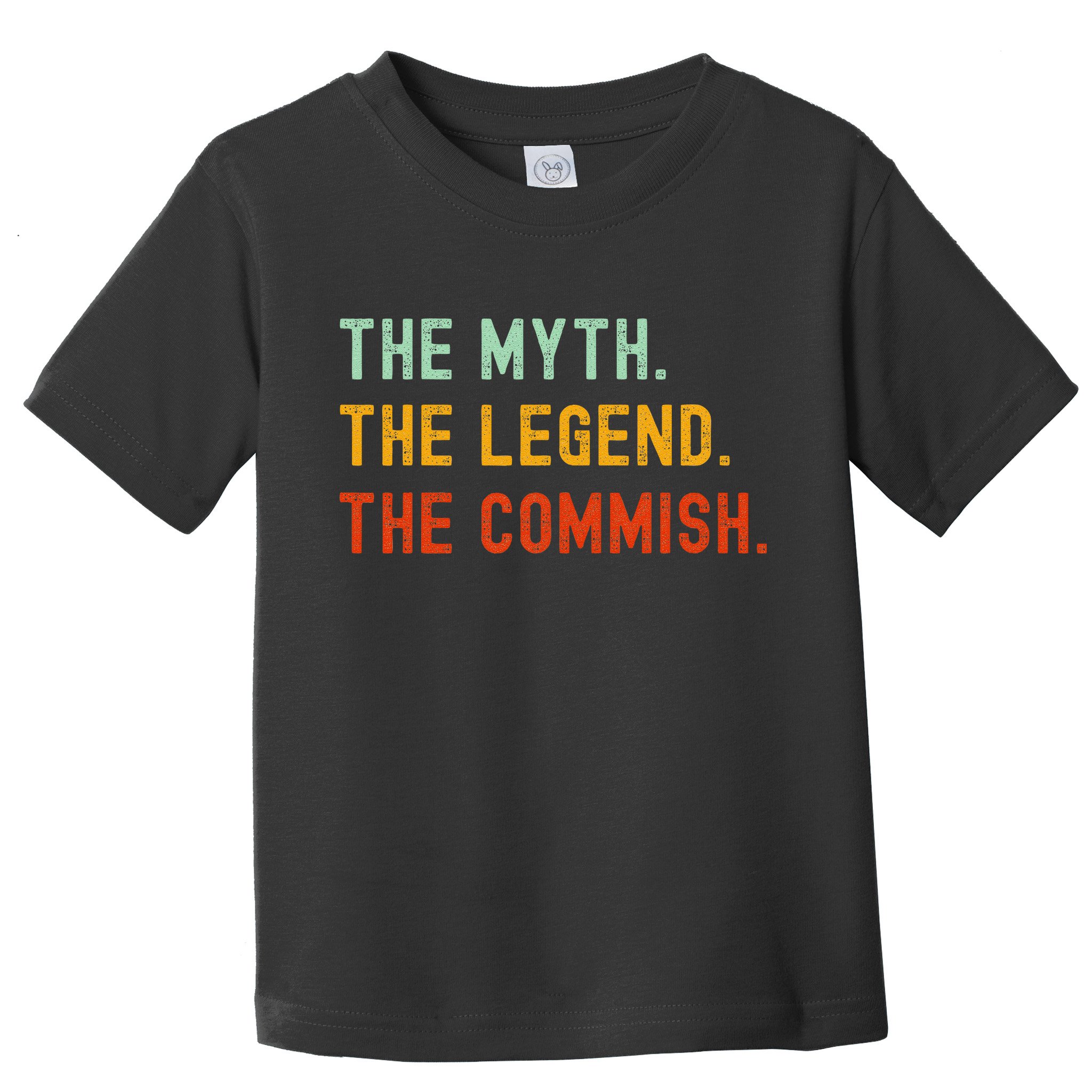 Funny Commish Fantasy Baseball Commissioner Sarcastic Toddler T-Shirt
