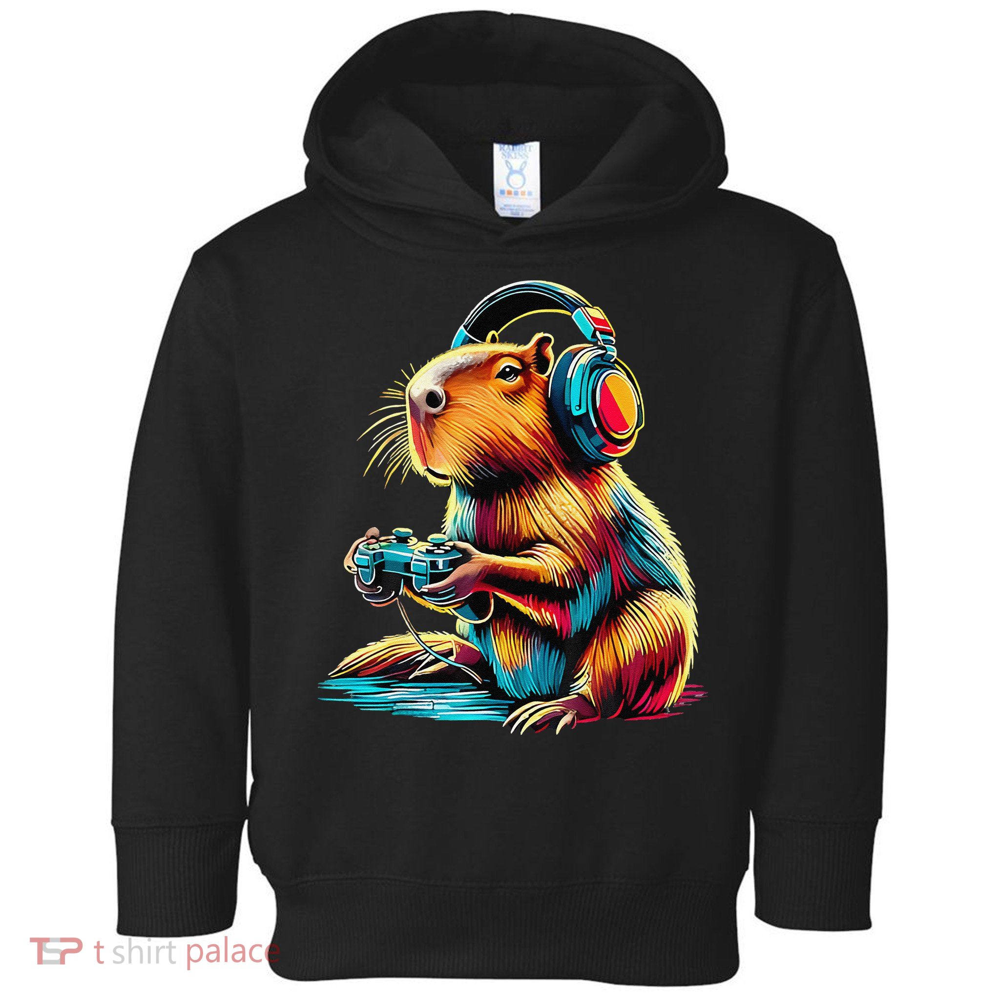 Funny Capybara Toddler Hoodie