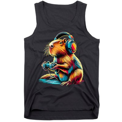 Funny Capybara Tank Top