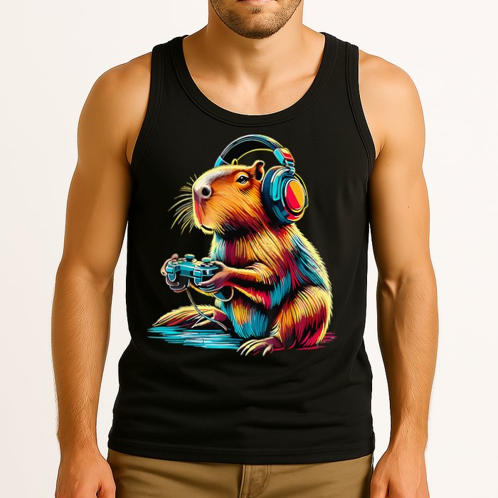 Funny Capybara Tank Top