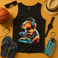 Funny Capybara Tank Top