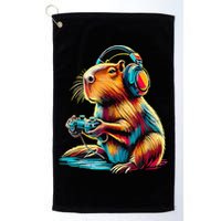 Funny Capybara Golf Towel