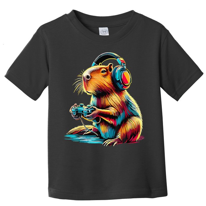 Funny Capybara Toddler T-Shirt