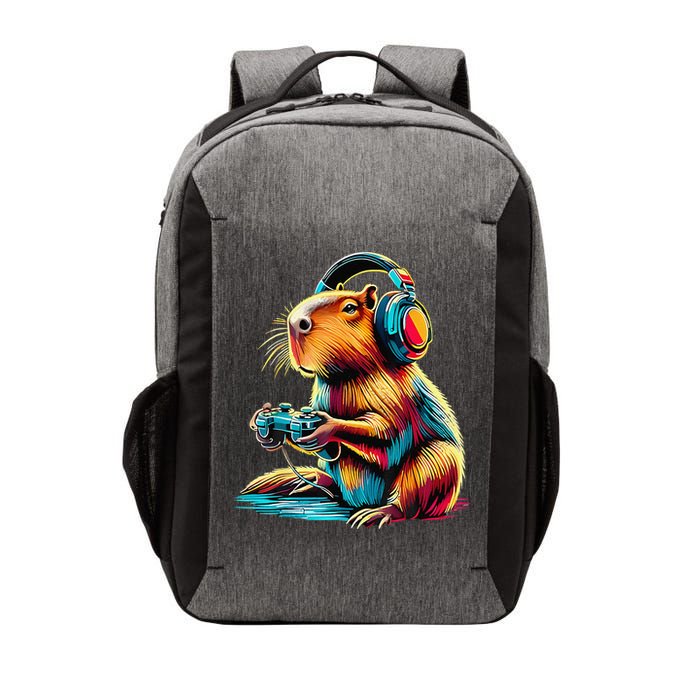 Funny Capybara Vector Backpack